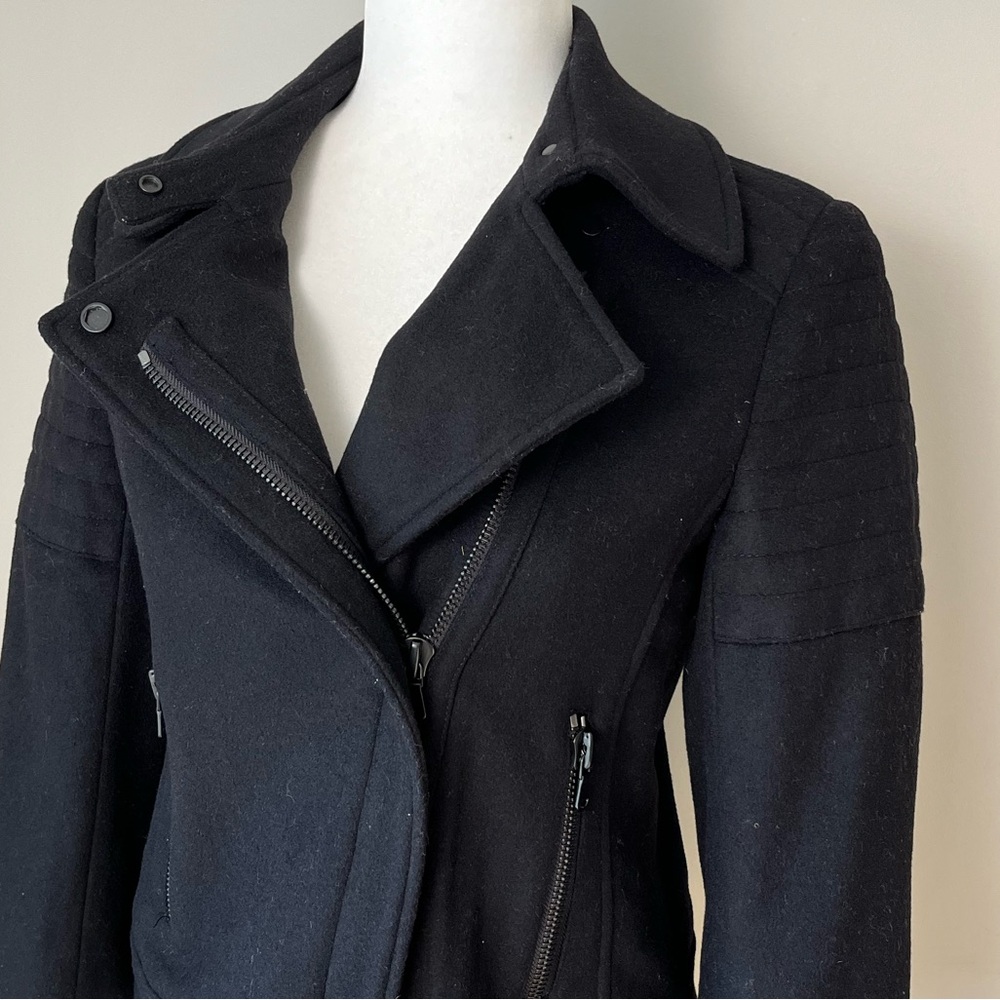 Vince Wool Moto Jacket - Picture 2 of 11